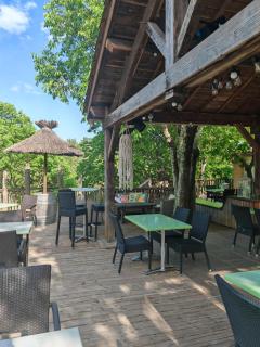 Camping de l'arche tente safari lodge - Lanas - 1