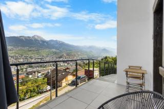 La Capsule - Studio avec vue panoramique - Sion - 6