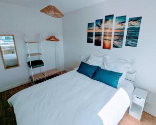 Duplex vue mer à deux pas de la plage, balcon et espace cinéma - 3