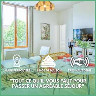LE SAFARI I Cosy & Family I Face Gare & Parking I RENT IMMO - 0