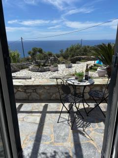 Pool, king bed, sea views, romantic shower for two - Mesochórion - 5
