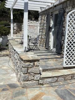 Pool, king bed, sea views, romantic shower for two - Mesochórion - 1