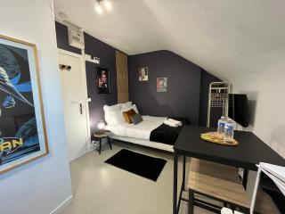 L'icône du cinéma - Studio cosy - Gare - Centre-ville Evreux - Wifi - 3
