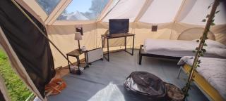 Star Gazing Cozy Hot Tent with Log Burner - Llanfairpwllgwyngyll - 6