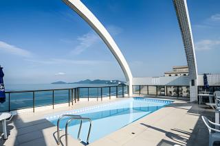 Beachfront: Varanda, Piscina e Por do Sol - Santos - 9