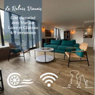 "Gîte Le Relais Viennois" vue sur Loire & linge inclus - Blois - 0