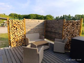 Słoneczne Wzgórze nad Dadajem Domek Komfort - Rukławki - 8