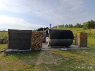 Słoneczne Wzgórze nad Dadajem Domek Komfort - Rukławki - 9