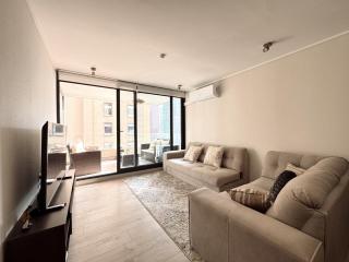 Apartamento en las Condes, Terraza, zona de trabajo - Santiago - 3
