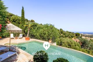 SELECT'soHOME - Villa vue mer avec piscine et parking - VILLA BOHEME - Bormes-les-Mimosas - 0