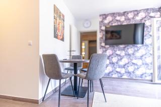 9 Min to Center, Modern 1BR & 1LR Apt with Balcony & Smart TV - Vienne - 2