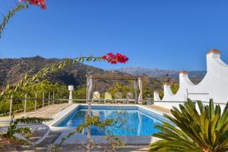 Casa la Flor, villa with seaview in region Malaga - Sayalonga - 0