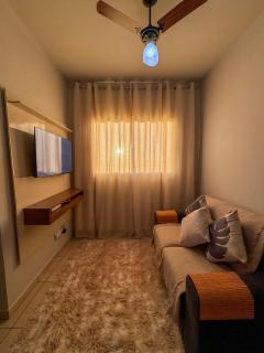 2 Quartos com AC em Condomínio,Ótima localização,Cozinha,Enxoval,Estacionamento Gratuito - Três Lagoas - 4