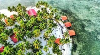 Cabaña sobre el mar de las islas de San blas Yansailadub - 5