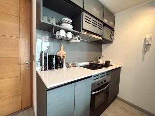 Apartamento Ñuñoa con Amplia Terraza, Aire acondicionado, Estacionamiento - Santiago - 3