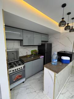 Family Apt, Pool and 2BR with 4 Beds - El-Alamein - 2