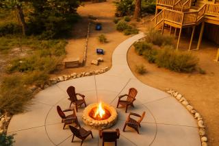 The Restful Rose Fireside Vibes Ac Comfort - Shaver Lake - 2