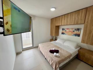 Apto Luxury Cartagena 7 minutos a pie de la playa - Cartagena das Índias - 6