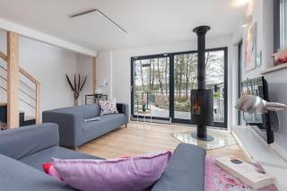 Holiday Home by Lake Wise ka near Baltic Beach, cleaning included - Wisełka - 8