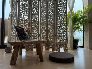V222 Zen Sea View Villa Pool, Hot Tub & Chess - Plai Laem - 4
