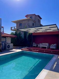 ΒΙΛΛΑ ΤΟ ΠΕΤΡΙΝΟ stone bild villa full equipment - Nafpaktos - 8