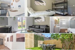 1 STUDIO & 5 APPTS - 1 à 4 lits - 1 à 7 pers - max 31 pers - 1 immeuble - Confort, Flexibilité ------ ENGLISH - 1 STUDIO & 5 APTS - 1 to 4 beds - 1 to 7 guests - up to 31 - same building -- Cattenom - Hayange - 6