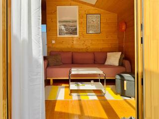 Hochwertiges Tiny House 'Elbhütte' mit Wiesenblick 101 - Bleckede - 6