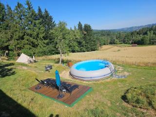 Mini camping La Maison Rose - Bertignat - 3