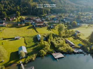 Lottas Lodge am Weissensee - Exklusive Ferienwohnung mit privatem Seezugang - Weissensee - 4
