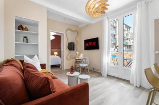 Nice Renting - 35b MASSENA - Chic Cosy Calm Balcony Massena Pedestrian Heart - Nizza - 8