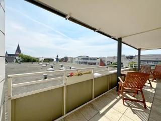 Dreizimmerwhg im Zentrum Westerland, Hanseatenhaus App 34 Balkon und Garage - 1