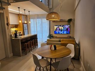 APT BOUTIQUE c PISCINA BORDA INFINITA SANTO ANTONIO DE LISBOA - Florianópolis - 0