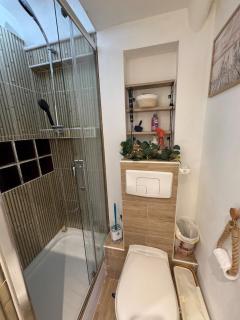 Jolie studio climatisé avec piscine - Antibes - 7