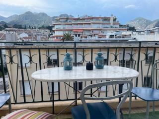 Menton, Studio pour 3 personnes, proche gare - 7