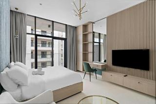 Modern Studio close to Marina with Balcony - 5 min walk from Metro - 2