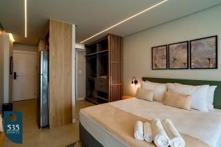 Studio em condomínio de frente para o mar - 5