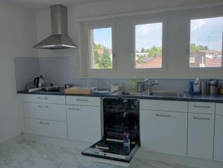 5 Zi WG, 6 Einzelbetten, Gratis Parking, 15 min nach Zurich - - 4