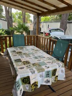 Mobil home 6 personnes à 400m de la mer - 9