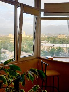 "Атакент" Панорамный вид Квартира - Almaty - 2