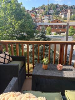 Chez Sifflote - Petit 2 pièces cosy et moderne en plein cœur de Valberg - Péone - 4