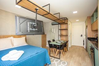 Apto no All Batel finamente mobiliado perto do shopping Curitiba - 5