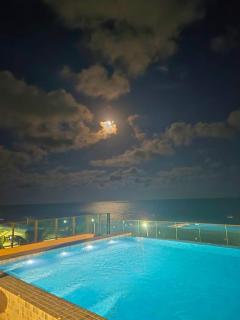 Tamandaré Luxo, Flat Pé na Areia, Piscina Infinita, Suíte Queen e Recepção 24h - 8