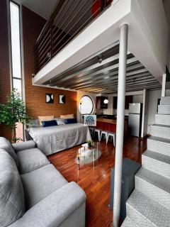 Loft Duplex full equipado - General Flores - Santiago - 0
