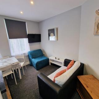 1st floor riverview 1 BR flat with parking - 0