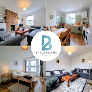 Furnished 4BR Home - Fast WiFi, Washer & Kitchen - Brighton & Hove - 0