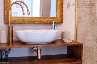 BNB TOULOUSE - Le Chic Castel'nid - Clim - Parking - Terrasse - WiFi - 4