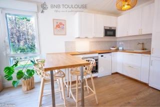 BNB TOULOUSE - Le Chic Castel'nid - Clim - Parking - Terrasse - WiFi - Castelnau-dʼEstrétefonds - 1