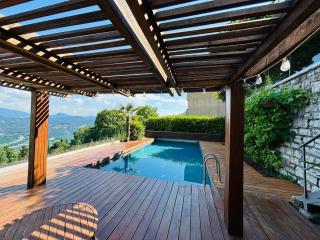 Family suite with garden and amaizing view to Lugano - Cademario - 9