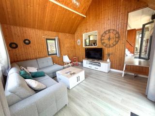 Chalet moderne 6 pers avec piscine l'été - Cabourg - 5