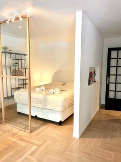 Studio Standing 100m de la mer avec balcon Fort Dauphin - Antibes - 6